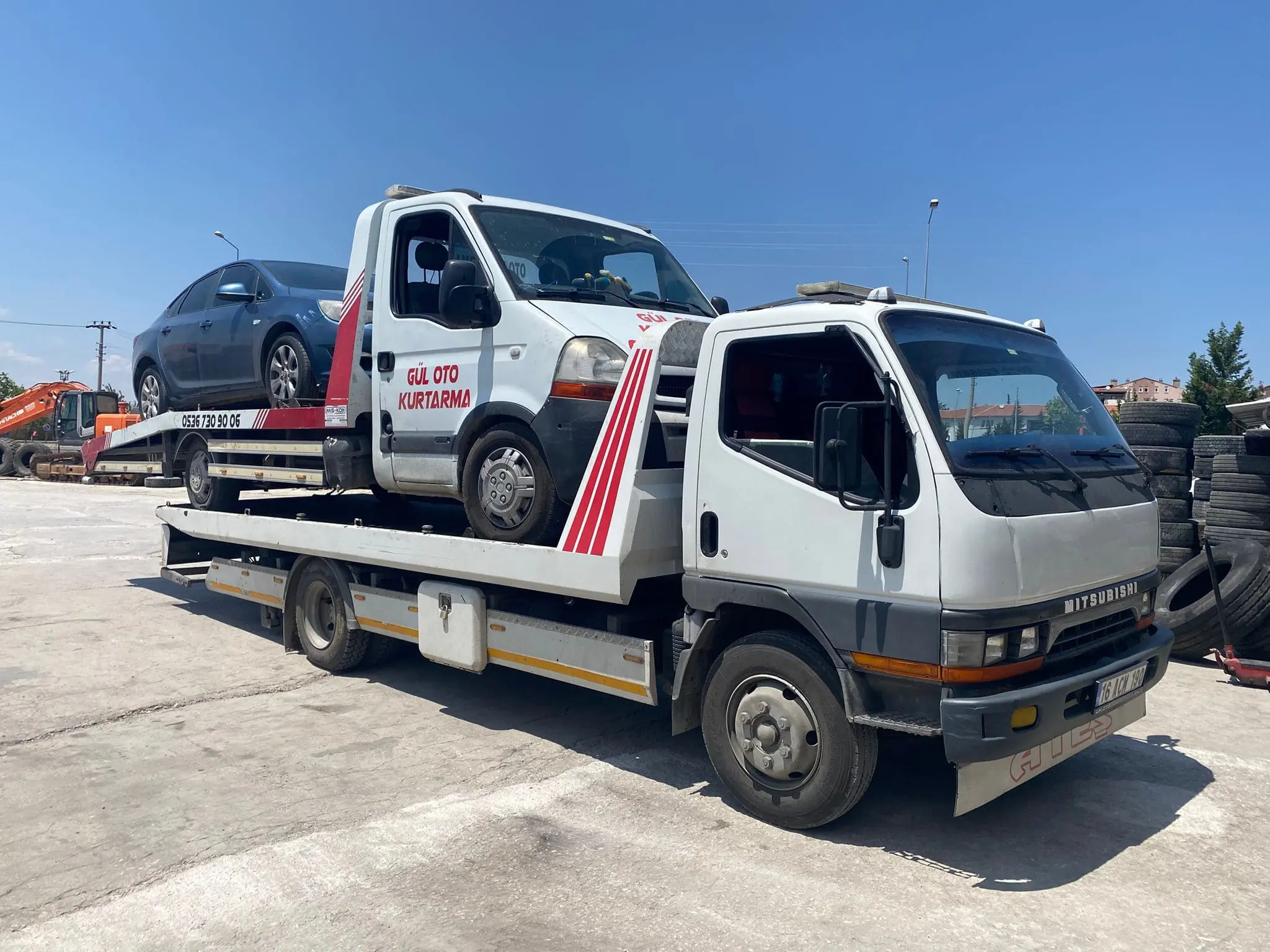 Bursa Yakin Cekici - Ateş Oto Kurtarma ile araç taşıma hizmeti